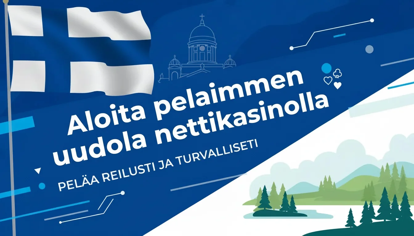 Aloita pelaaminen uudella nettikasinolla banner
